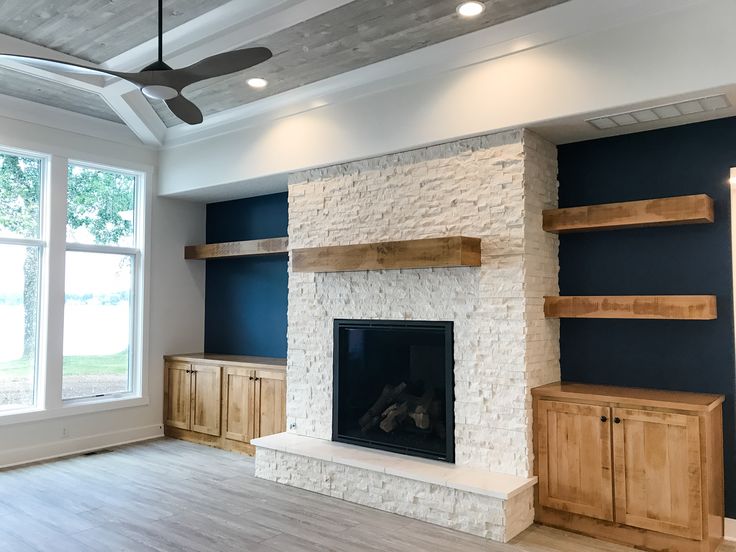 Floor to Ceiling Wood Paneling