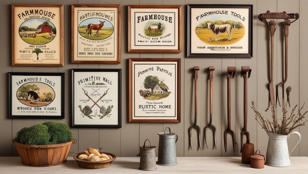 Farmhouse Art and Tools