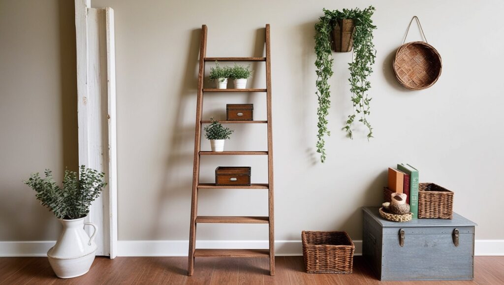Ladder Shelves