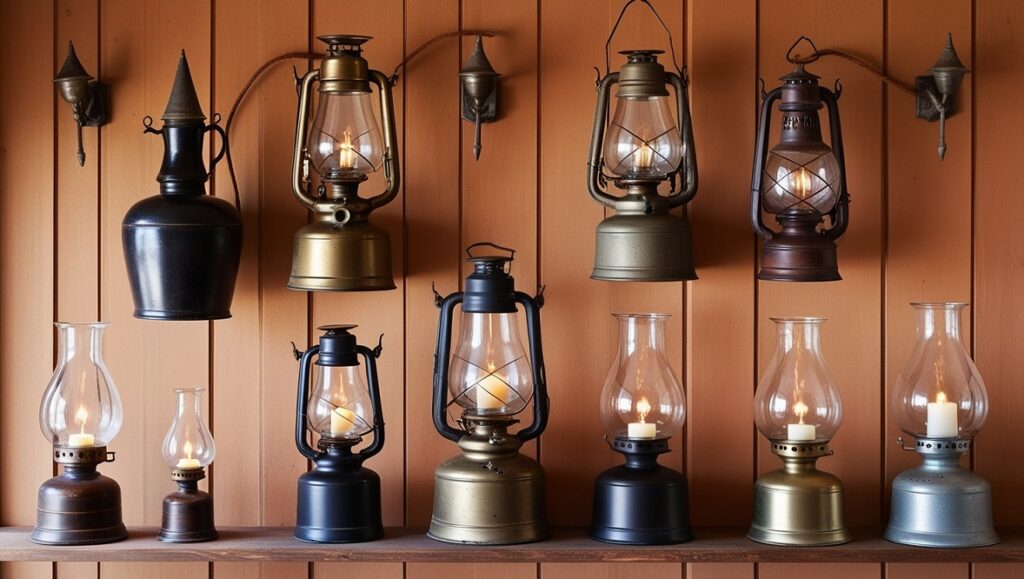 Antique Oil Lamps