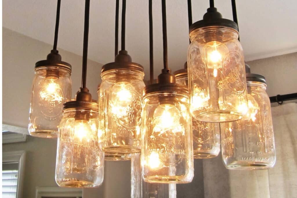 Mason Jar Pendant Lights