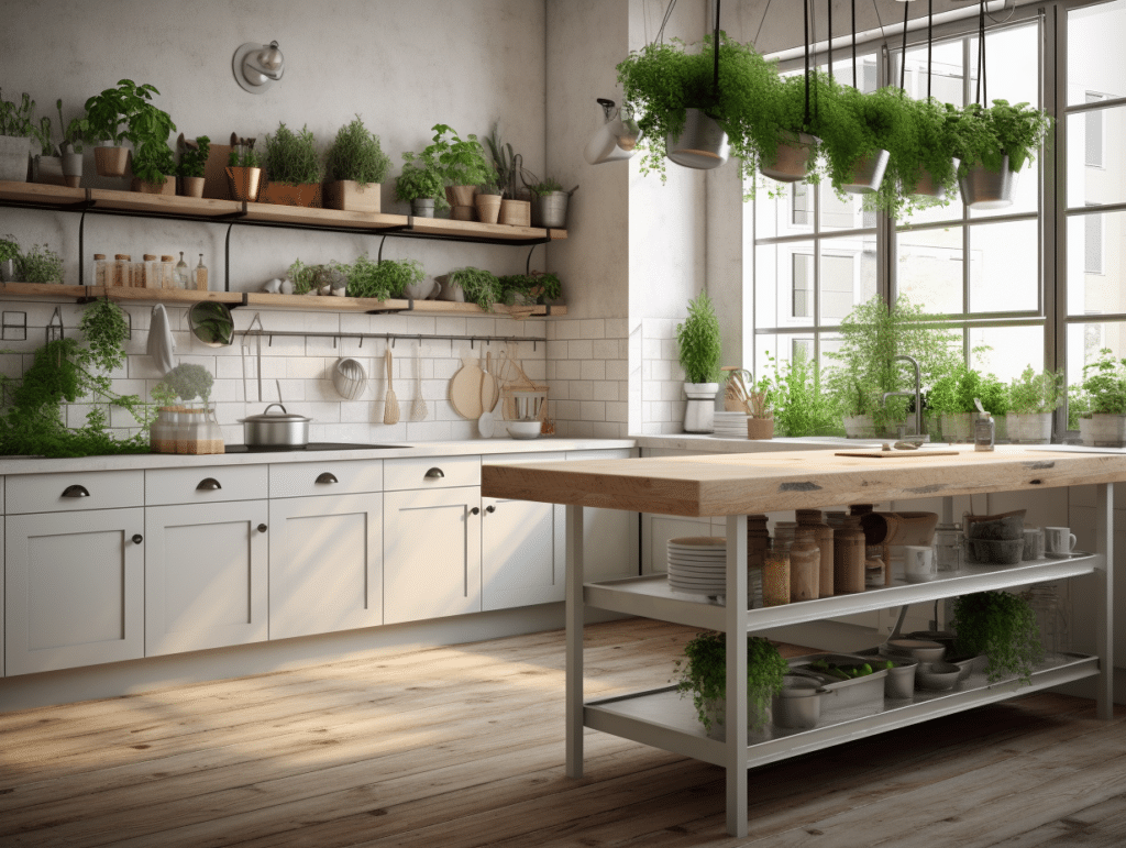 Vertical Herb Garden for kitchen decoration