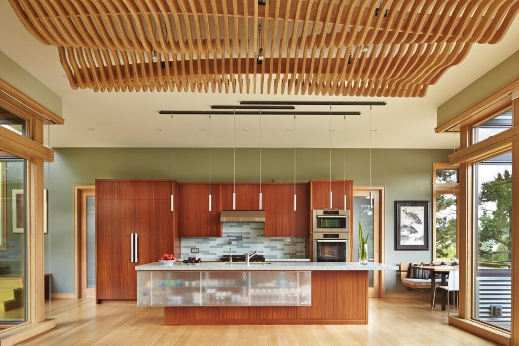 Wooden Slat Ceiling