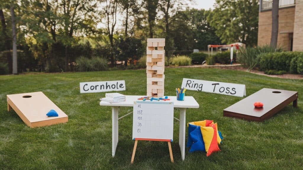 DIY Yard Games Olympics