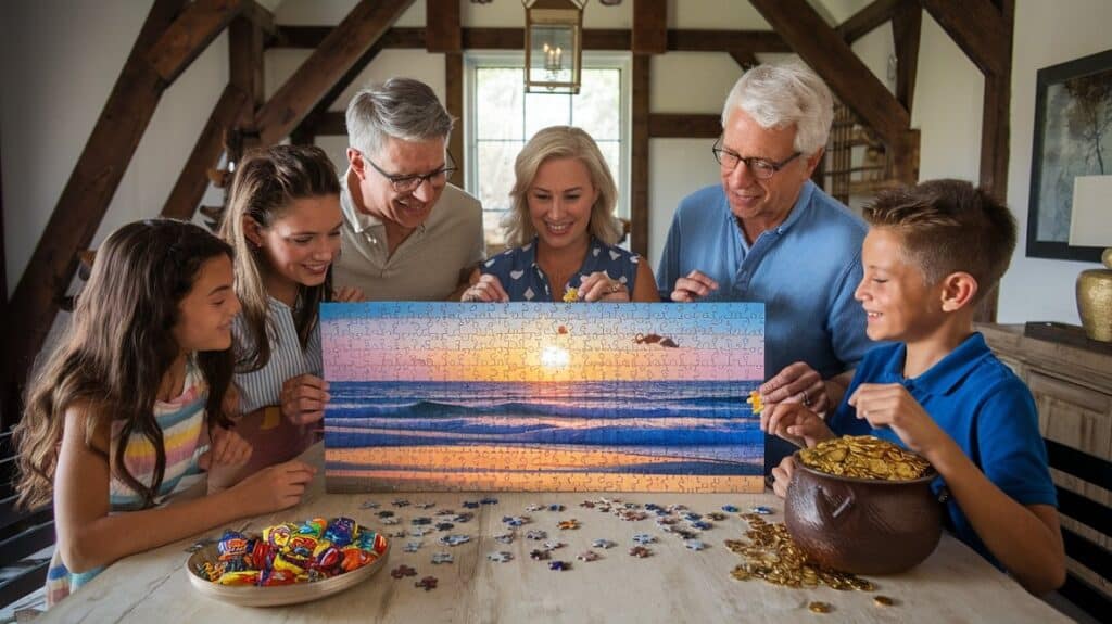 Assemble a Family Photo Puzzle