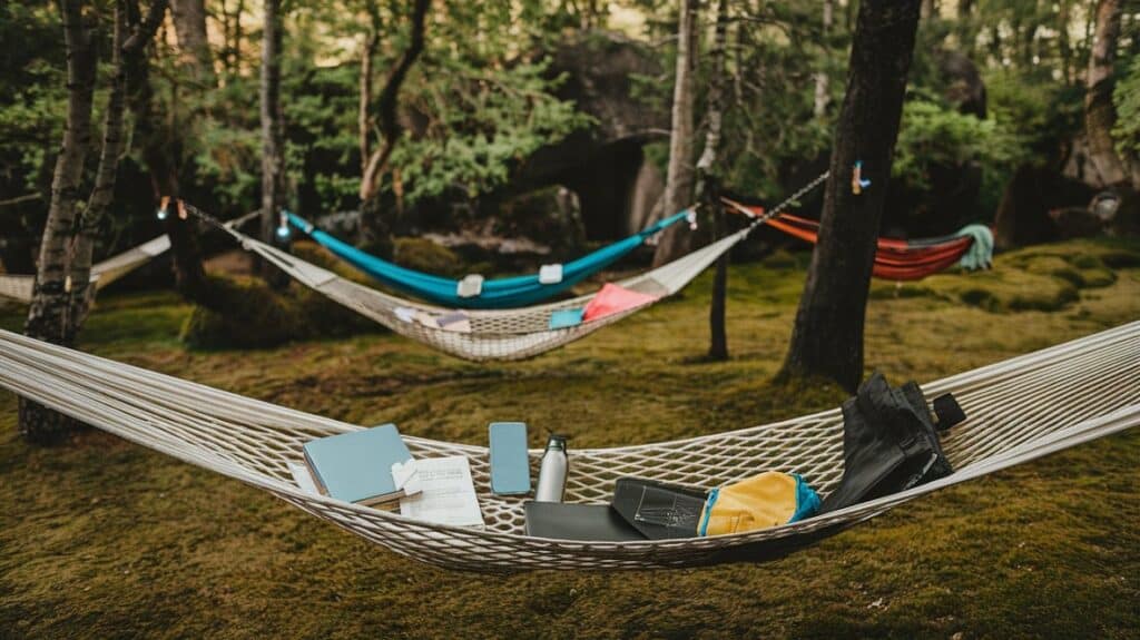 Hammocking and Reading