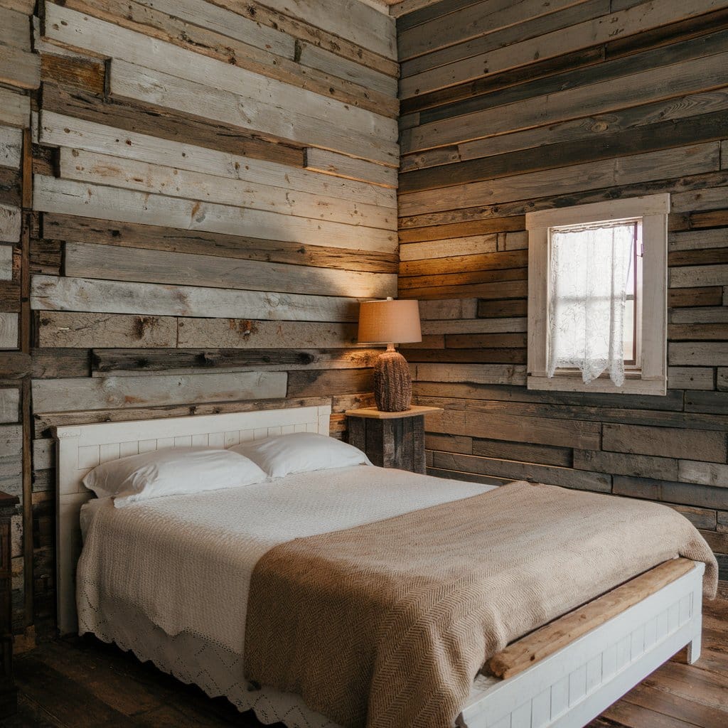 Reclaimed Wood Accent Wall