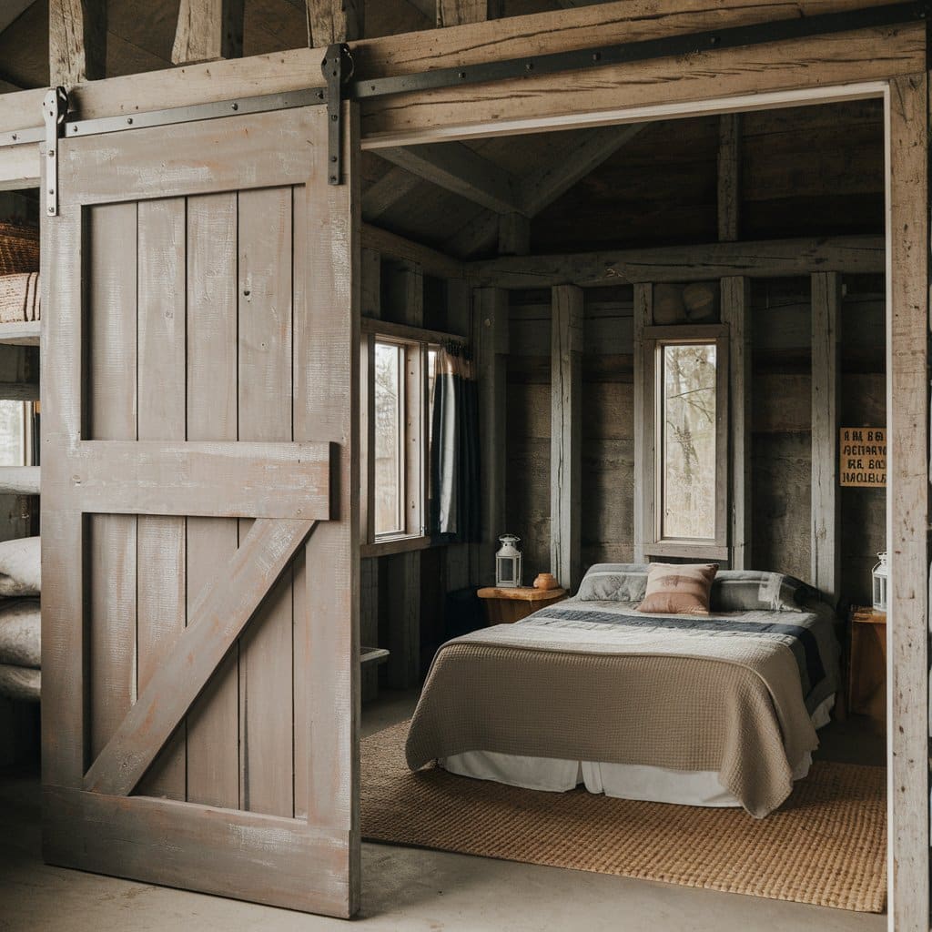 Rustic Sliding Barn Door