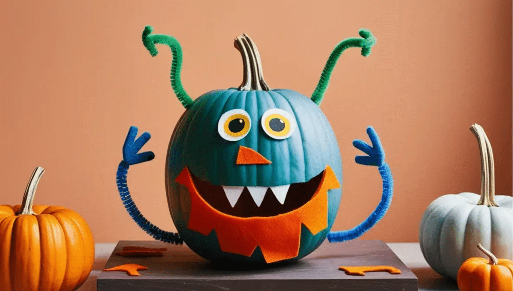 Monster Pumpkin     Pumpkin Decorating