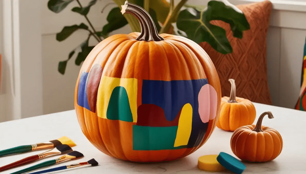 Matisse-Inspired Pumpkin    Pumpkin Decorating