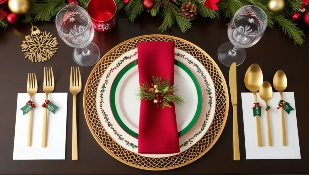 Festive Table Settings  Christmas Brunch Decor Ideas