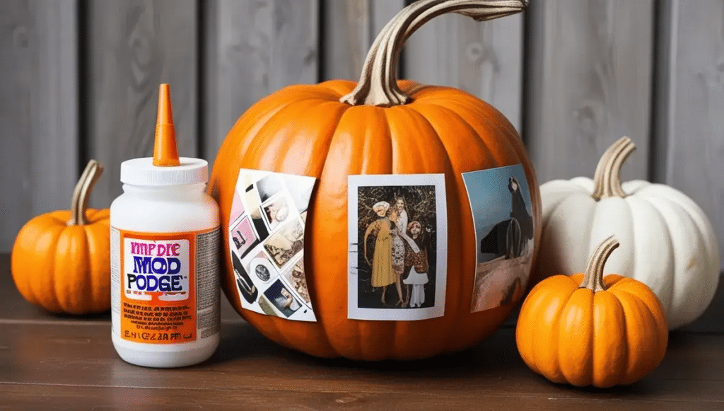 Decoupage Pumpkin     Pumpkin Decorating