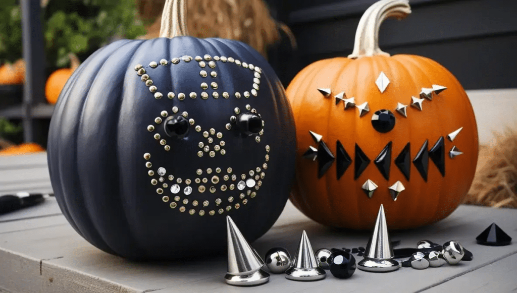 Punk Pumpkin      Pumpkin Decorating