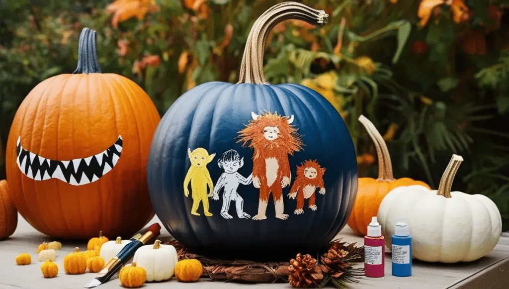 Where the Wild Things Are Pumpkin    Pumpkin Decorating