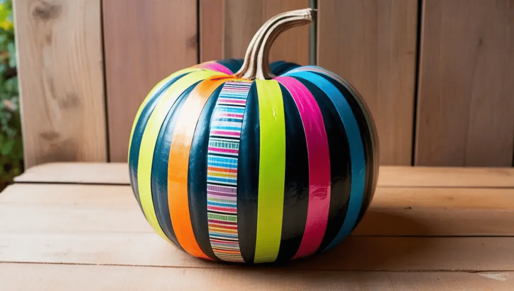 Duct Tape Pumpkin     Pumpkin Decorating