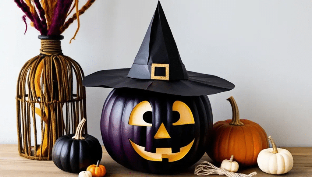 Witch Pumpkin     Pumpkin Decorating