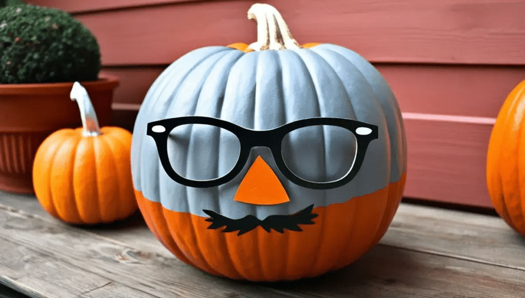 Glasses Pumpkin   Pumpkin Decorating