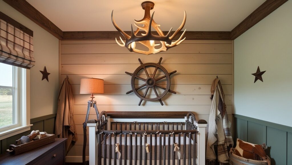 Antler or Wagon Wheel Chandelier