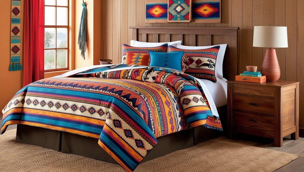 Aztec Print Bedding