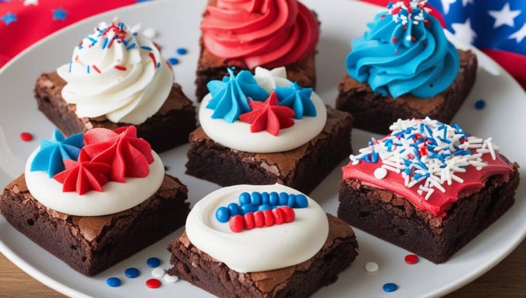 Bake Some Yummy 4th of July Brownies