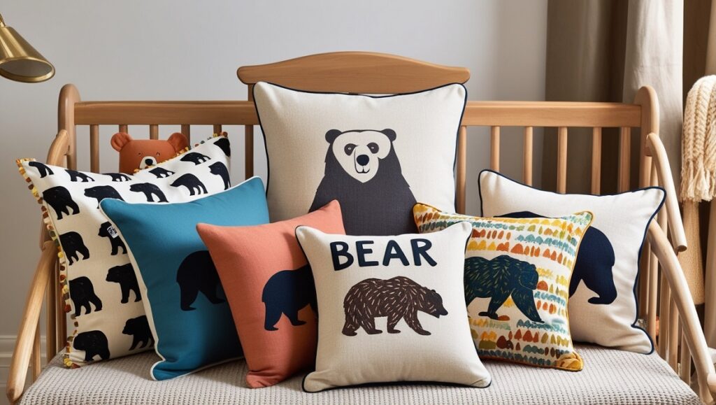 Bear Throw Pillows