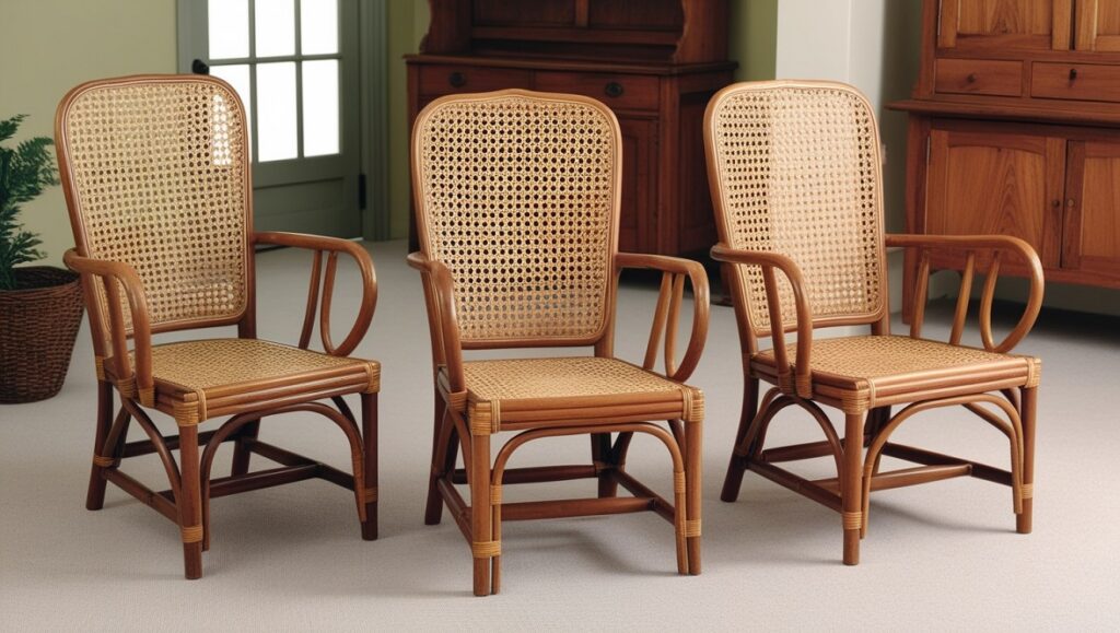 Bentwood Cane Chairs