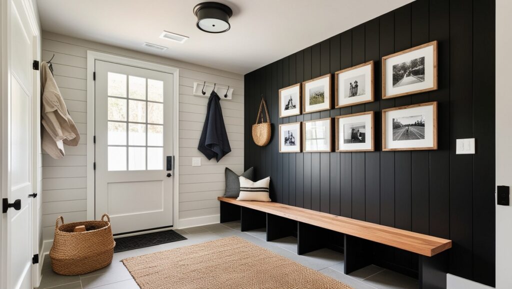 Black Accent Wall