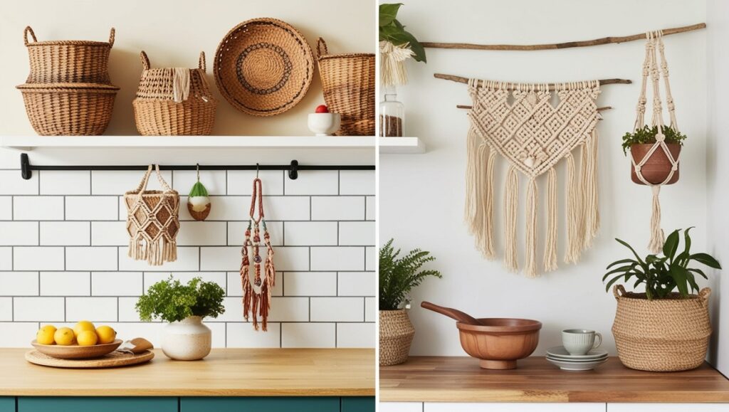 Boho-Inspired Kitchen Decor