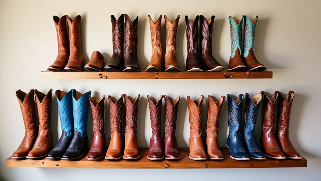 Boot Display Wall