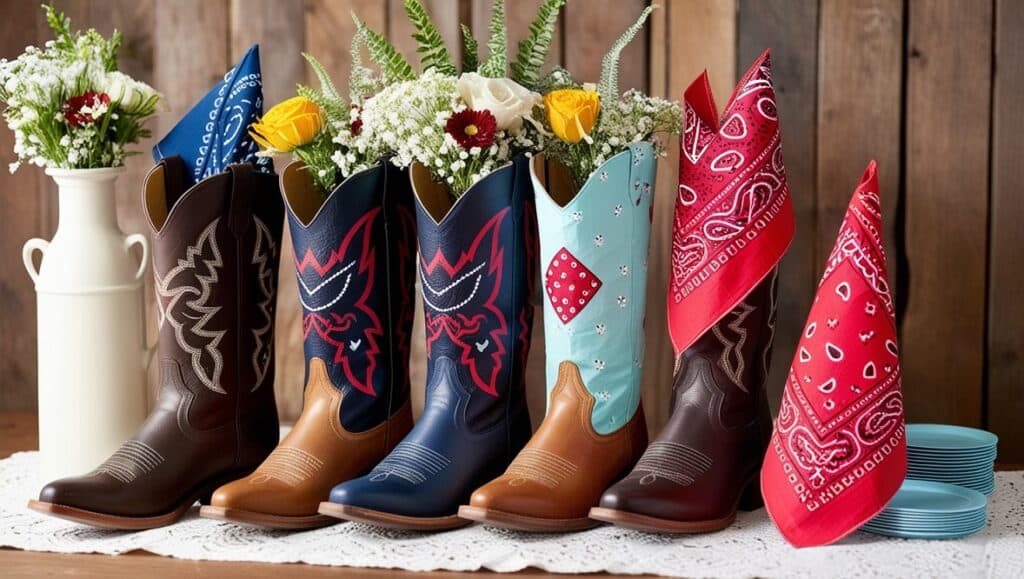 Boots & Bandanas Cowgirl Chic for Your Guests