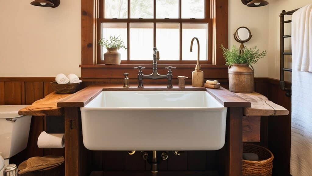 Classic Farmhouse Sink for a Functional Focal Point