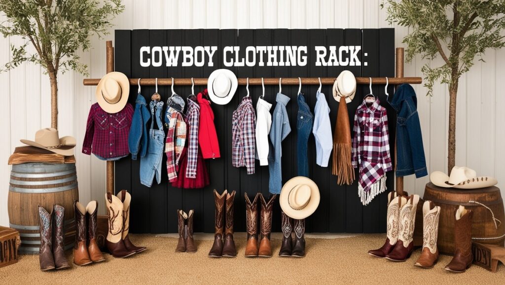 Cowboy Clothing Rack Dress for the Occasion