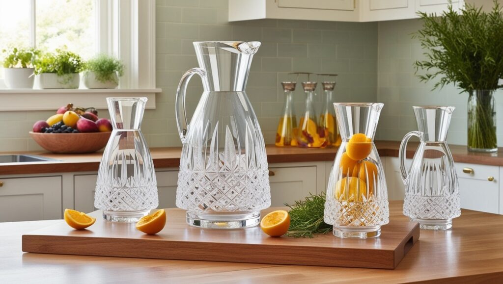 Crystal Carafes and Glassware