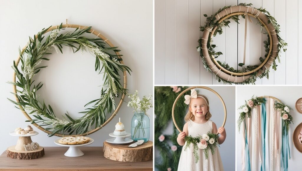 DIY Hula Hoop Decor