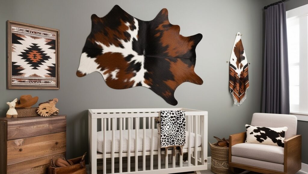 Faux Cowhide Wall Art