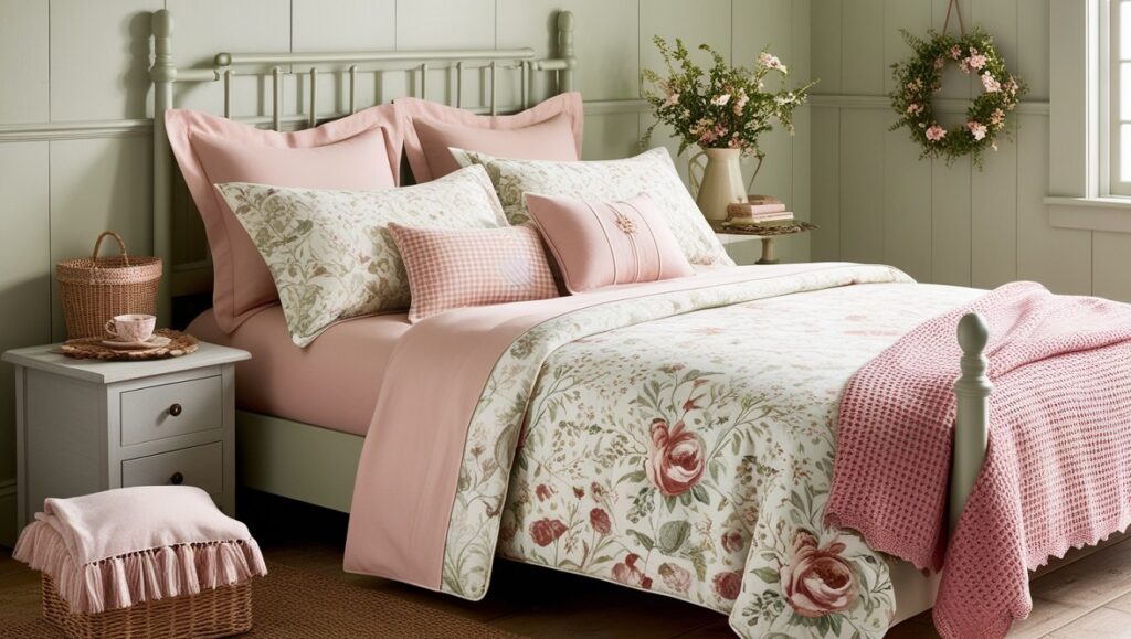 Floral Patterned Bedding