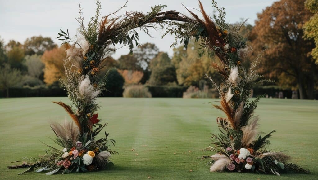 Foraged Wedding Arch