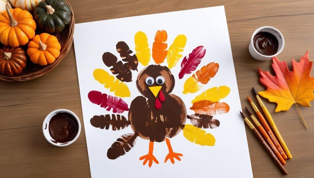 Handprint Turkeys