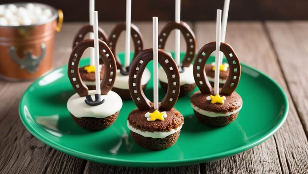 Horse Shoe Cake Pops A Sweet, Lucky Delight