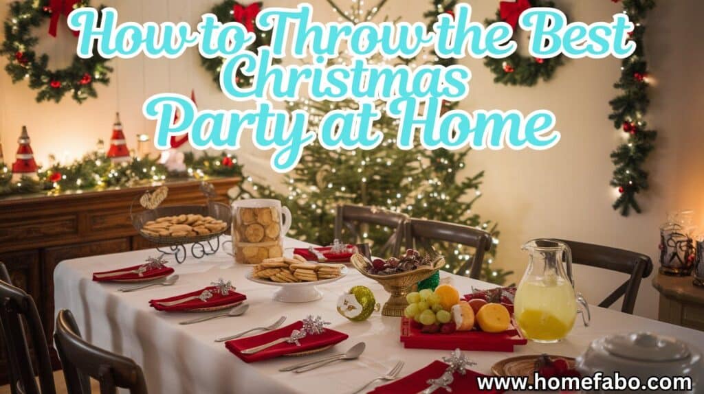 How to Throw the Best Christmas Party at Home