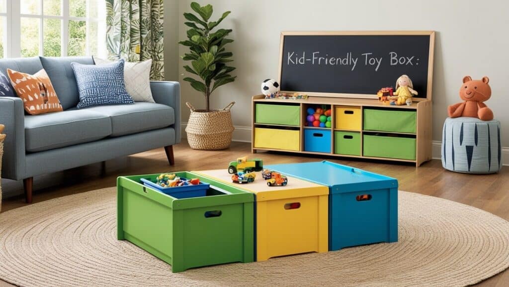 Kid-Friendly Toy Box An Essential Storage Piece