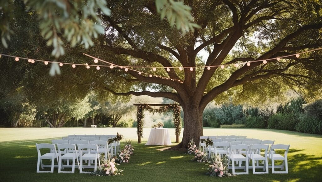 Park Under a Tree