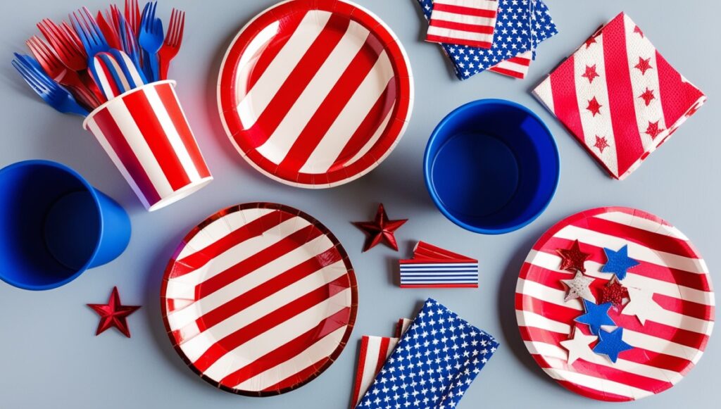 Patriotic Tableware