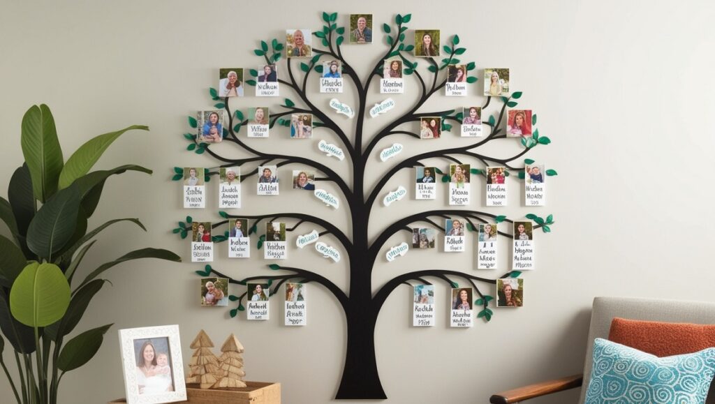 Personalized Family Tree Wall Art