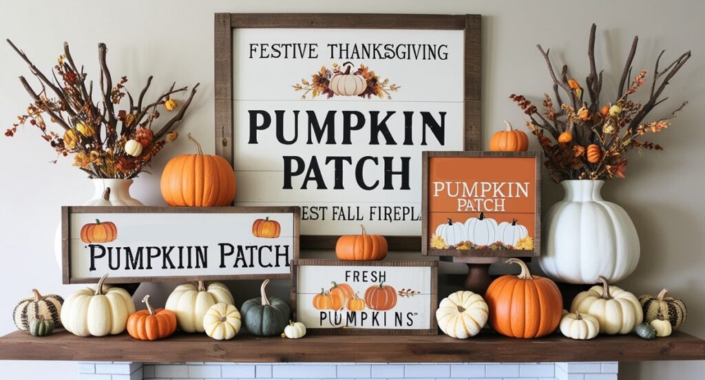 Pumpkin Patch Signs