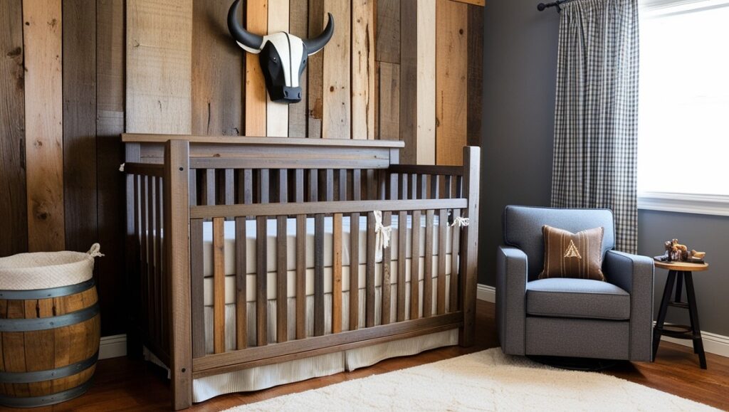 Reclaimed Barn Wood Crib