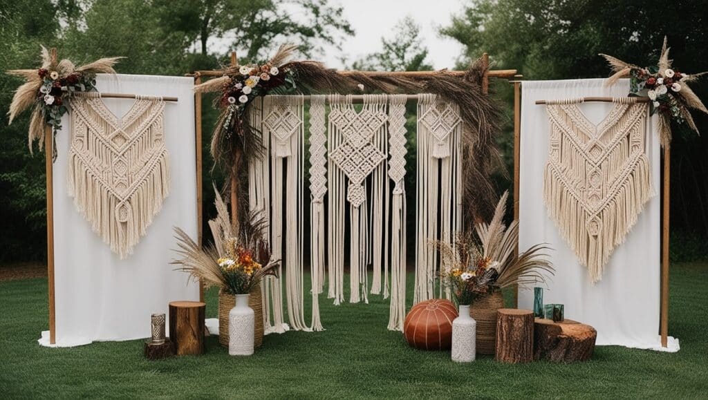 Rustic Boho Backdrop