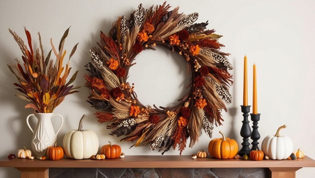 Textured Fall Wreaths