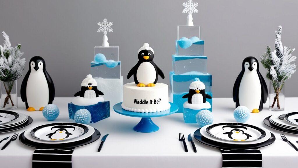 Waddle It Be (Penguin Gender Reveal Theme)