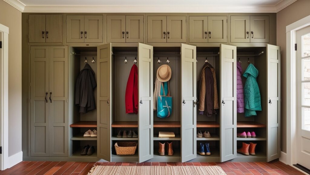 Wardrobes Turned Lockers